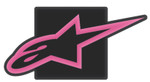 Alpinestars Black/Pink MX Tow Hitch Cover Plug (1037-94000-1310-OS)