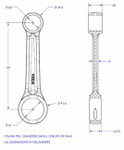 Vintco Connecting Rod Kit - Honda FL250 1977-1984 / MT250 1974-1976 (KR2034)