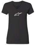 Alpinestars Ageless Womens Short Sleeve V Neck T-Shirt