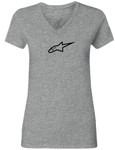 Alpinestars Ageless Womens Short Sleeve V Neck T-Shirt