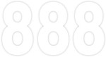Factory Effex 8" White Pro Number 8 Decals (02-4378)