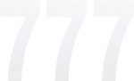 Factory Effex 6" White Standard Number 7 Decals (02-4467)