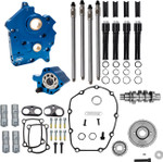 S&S 496 Oil Cooled Gear Drive Cam Chest Kit w/ Black Pushrod Tubes (310-1383A)