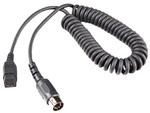 J&M P-Series Lower Section Cord for Harley-Davidson 7-Pin Audio System (HC-PHD)