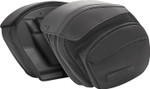 Saddlemen DXT Black Motorcycle Saddlebags for 1999-2017 Harley Dyna (EX000968D)