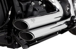 Vance & Hines Shortshots Staggered PCX Chrome Exhaust System (17333-22)