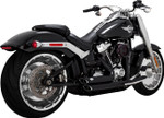 Vance & Hines Shortshots Staggered Black Exhaust System (47335-22)