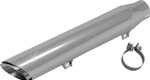 Vance & Hines Twin Slash Chrome Slip-On Muffler (16750)