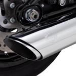 Vance & Hines Twin Slash Chrome Slip-On Muffler (16750)