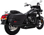 Vance & Hines Twin Slash Black PCX Slip-On Mufflers (46379)