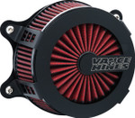 Vance & Hines VO2 Cage Fighter Black Ceramic Air Cleaner Kit (41106)
