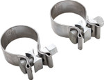 Vance & Hines Slip-On Muffler Clamps for Twin Cam (23715)