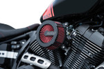 Vance & Hines VO2 Cage Fighter Black Air Cleaner Kit (41128)