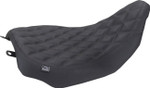 Mustang Runaround Double Diamond Solo Seat - Black Stitch (88020)