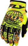 Fly Racing Kinetic Blur Youth MX Offroad Gloves