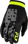 Fly Racing Lite Flake Mens MX Offroad Gloves