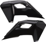 Acerbis Black Plastic Radiator Shrouds/Scoops (2986580001)