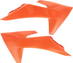 Acerbis Orange Plastic Radiator Shrouds/Scoops (2986965226)