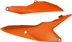 Acerbis Orange Plastic Rear Side Panels (2987185226)