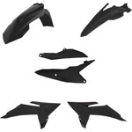 Acerbis Black Standard Plastic Body Kit (2987150001)