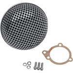Drag Specialties Bob Retro-Style Chrome Air Cleaner Kit (1010-0191)