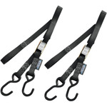 Drag Specialties Standard 1" x 6' Tie Down Straps (3920-0180)