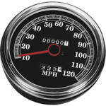 Drag Specialties 5" MPH FL-Style 2:1 Speedometer (DS243845)