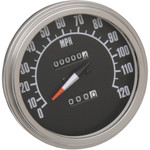 Drag Specialties 5" MPH FL-Style 2240:60 Speedometer (DS-243886)