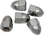 Drag Specialties Chrome 1/2"-13 Acorn Nuts 5 Pack (DS-190861)