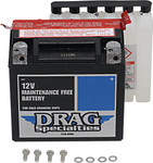 Drag Specialties AGM Maintenance Free Battery YTX14LBSFT (2113-0769)