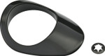 Drag Specialties Black Oil Dipstick Bezel (0710-0282)