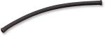 Drag Specialties Black 1/2" Braided Hose 3' (DS-096677)