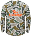 Castle X Pabst Blue Ribbon Stellar UPF50 Mens Long Sleeve T-Shirt