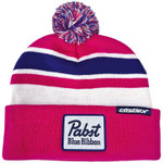 Castle X Pabst Blue Ribbon PBR Pom Beanie Hat