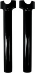 Drag Specialties Buffalo Billet Aluminum 10" Handlebar Risers Black (0602-0517)