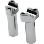 Drag Specialties Buffalo Billet Aluminum 4-1/2" Handlebar Risers Chrome (DS-290111)