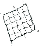 Drag Specialties 6 Hook Cargo Net 15" x 15" (DS-110211)