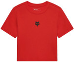 Fox Racing Fox Head Rib Baby Womens Short Sleeve Cropped T-Shirt