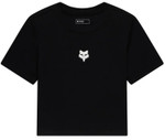 Fox Racing Fox Head Rib Baby Womens Short Sleeve Cropped T-Shirt