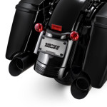 Vance & Hines Blackslash 450 Wrinkle Black Slip-On Exhaust Mufflers (46766)