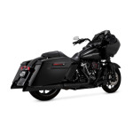 Vance & Hines Blackslash 450 Wrinkle Black Slip-On Exhaust Mufflers (46766)