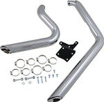 Vance & Hines Shortshots Staggered Chrome Exhaust System (17214)