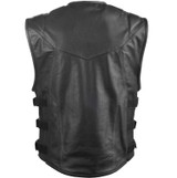 Highway 21 Blockade Mens Leather Vest