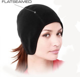 Schampa Skull Fleece Cap with Ponytail Holder