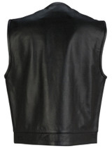 Z1R Ganja Mens Leather Vest