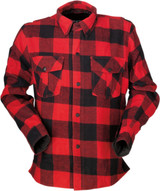 Z1R The Duke Mens Long Sleeve Flannel Shirt