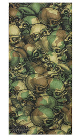 Lethal Threat Skull Camo Neck Warmer Scarf