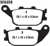 EBC SFA Double-H Sintered Brake Pads (SFA358HH)