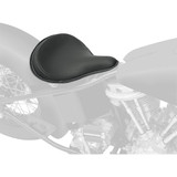 Drag Specialties Spring Solo Seat | Large | Black w/White Stitching (0806-0048)