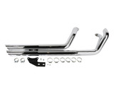 Cobra Streetrod Chrome Slash-Down Exhaust System for '01-up Spirit 750 (1924)